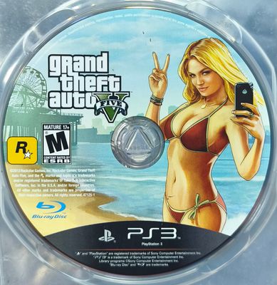 SJ6 Grand Theft Auto V Playstation 3 Disco
