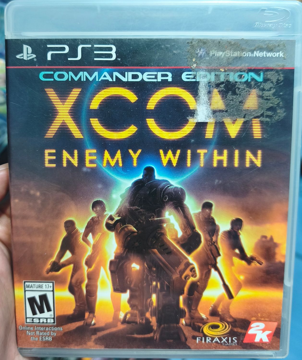 SJ1 X COM Enemy Within Commander Edition Playstation 3 Usado Completo