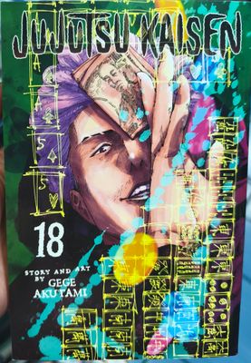 SJ6 Jujutsu Kaisen Manga Volumen 18 Ingles