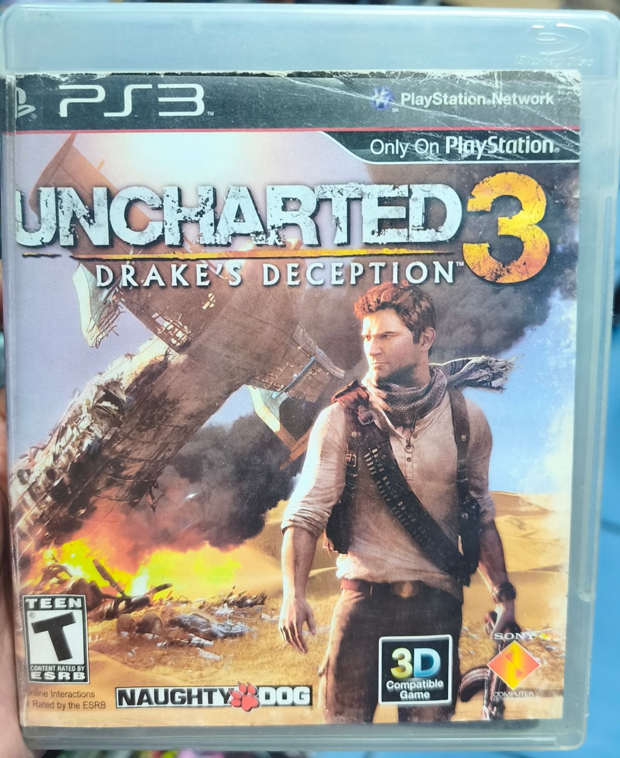 SJ6 Uncharted 3 Playstation 3 Usado Completo