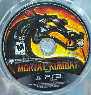 SJ6 Mortal Kombat Playstation 3 Disco
