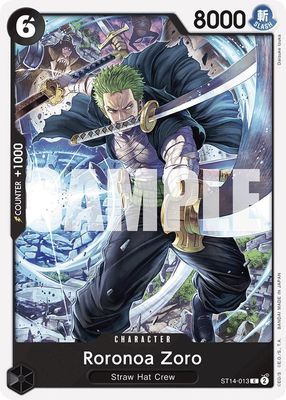 Roronoa Zoro - Starter Deck 14: 3D2Y (ST-14)