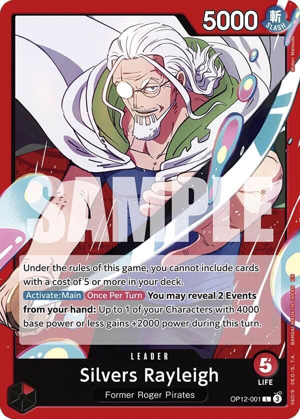 Silvers Rayleigh - Legacy of the Master (OP12)