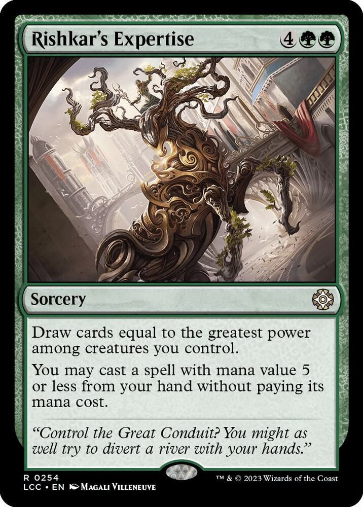 SJF Rishkar's Expertise - Commander: The Lost Caverns of Ixalan (LCC)