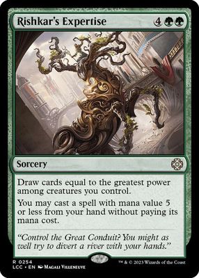 SJF Rishkar's Expertise - Commander: The Lost Caverns of Ixalan (LCC)
