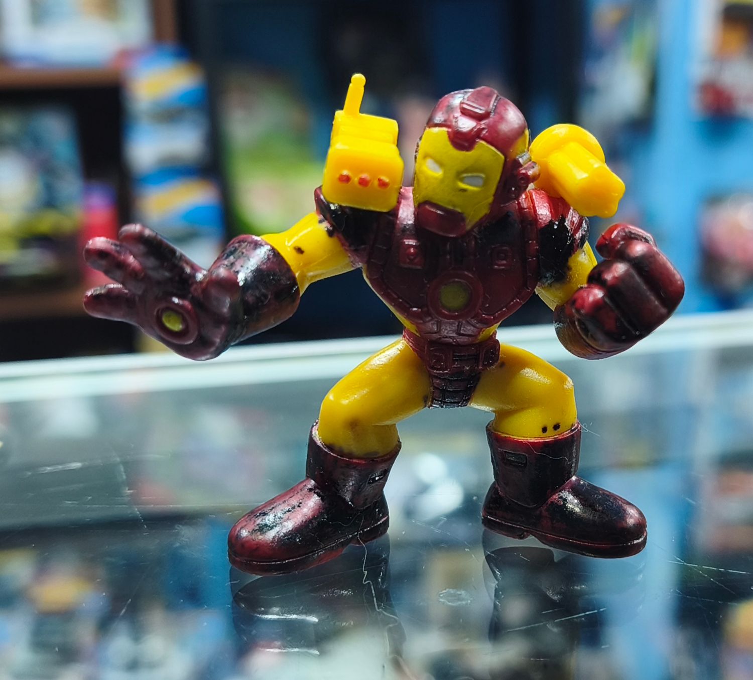 SJ6 Iron Man Figura Playskool Marvel