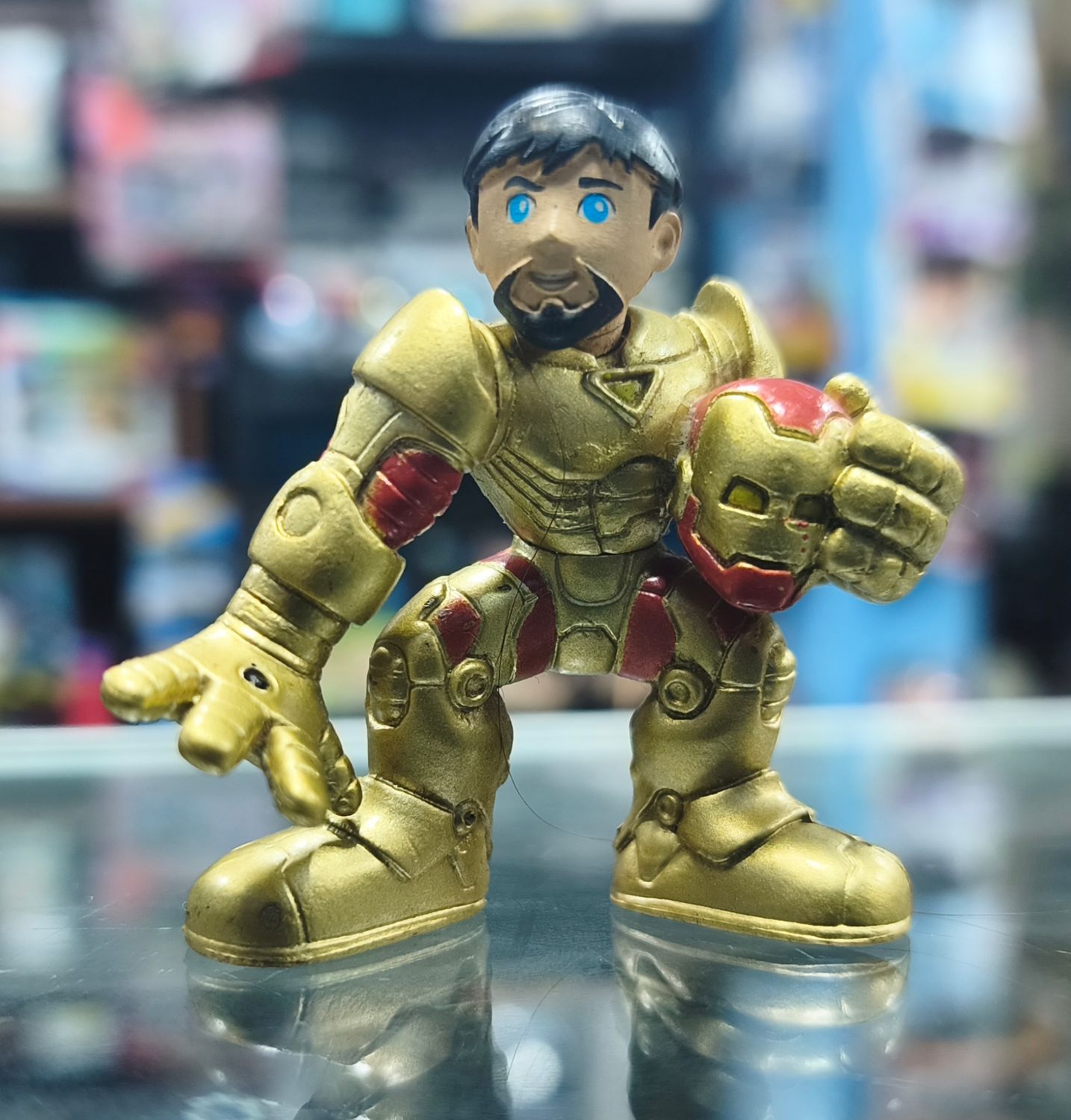 SJ6 Iron Man Figura Playskool Marvel