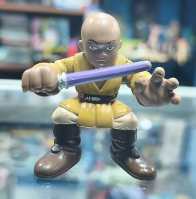 SJ6 Mace Windu Figura Star Wars Figura Playskool