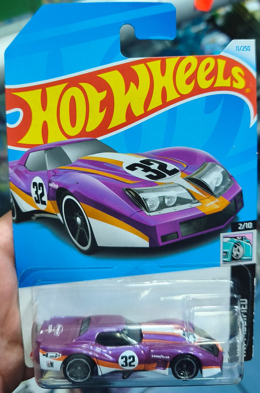 SJ6 76 Greenwood Corvette Hot Wheels