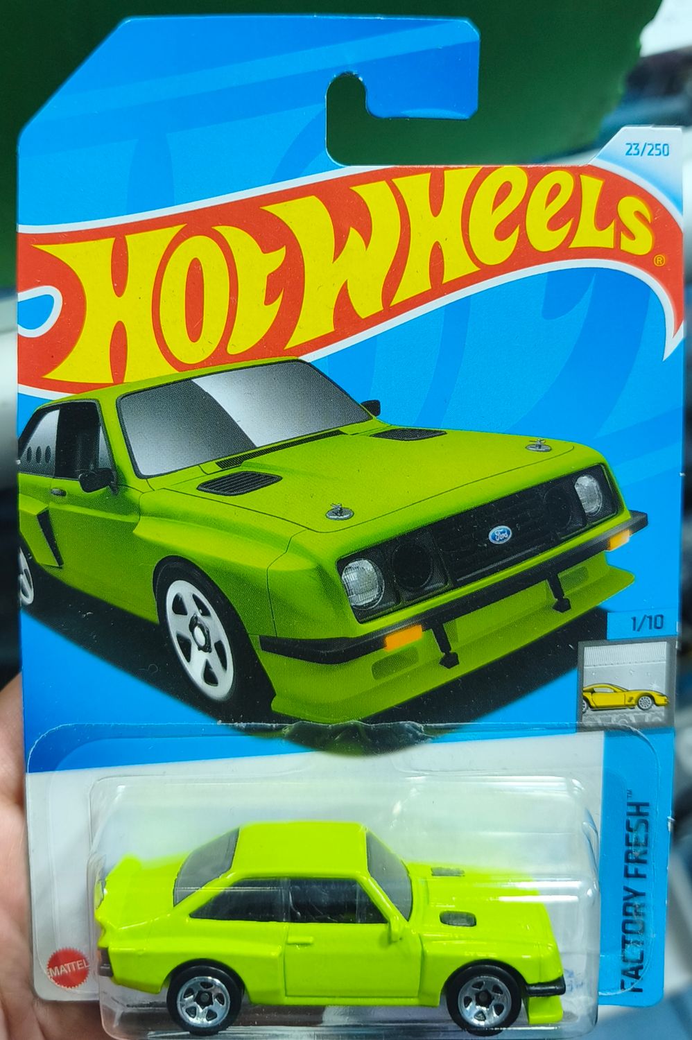 SJ6 Ford Escort RS2000 Hot Wheels