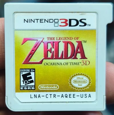 SJ1 The Legend of Zelda Ocarina of Time 3D Nintendo 3Ds Cartucho
