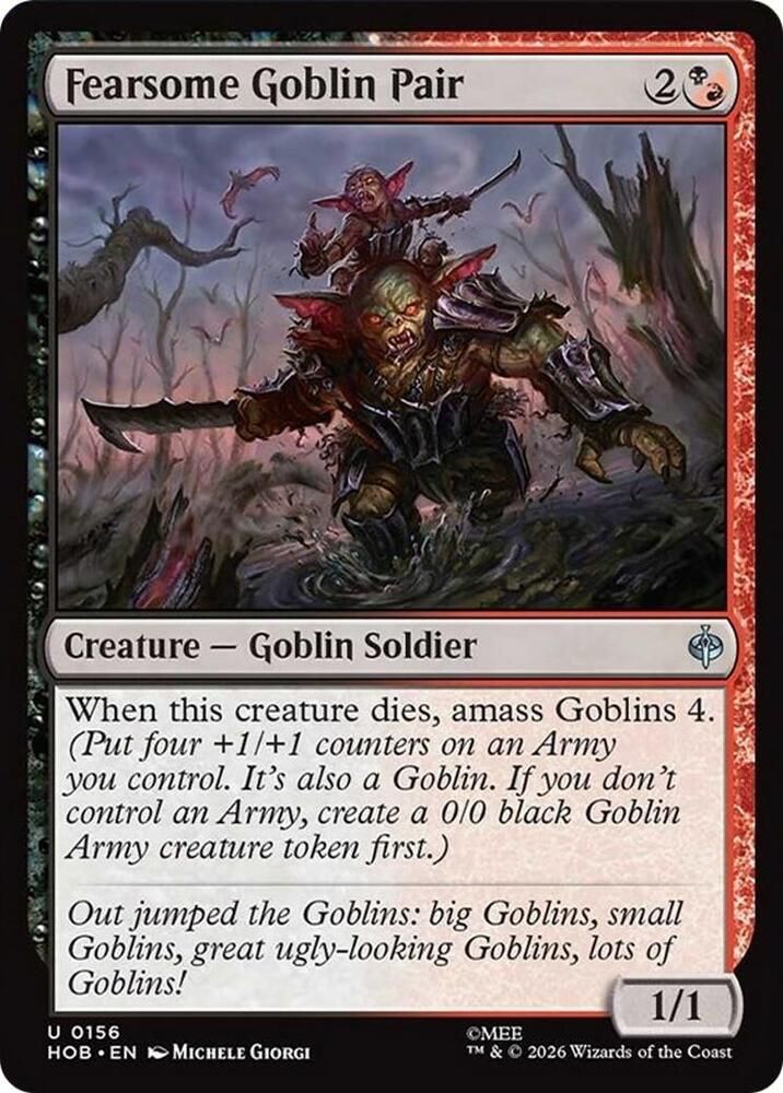 Fearsome Goblin Pair - The Hobbit (HOB)