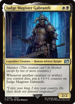 Judge Magister Gabranth - FINAL FANTASY (FIN)