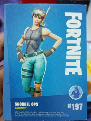 Snorkel Ops 197 Rare Outfit Fortnite Panini