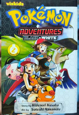 SJ6 Pokémon Adventures Black And White Manga Volumen 2 Ingles