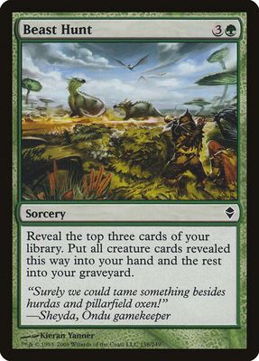 Beast Hunt - Zendikar (ZEN)