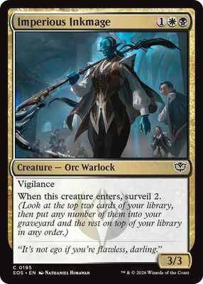 Imperious Inkmage - Secrets of Strixhaven (SOS)