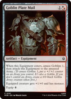 Goblin Plate Mail - The Hobbit (HOB)