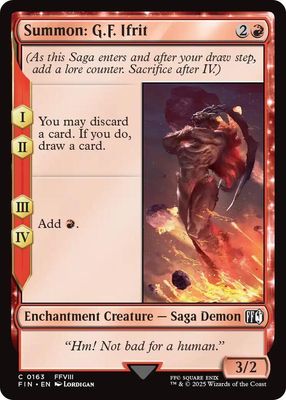 Summon: G.F. Ifrit - FINAL FANTASY (FIN)