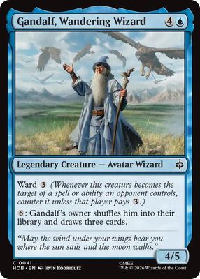 Gandalf, Wandering Wizard - The Hobbit (HOB)