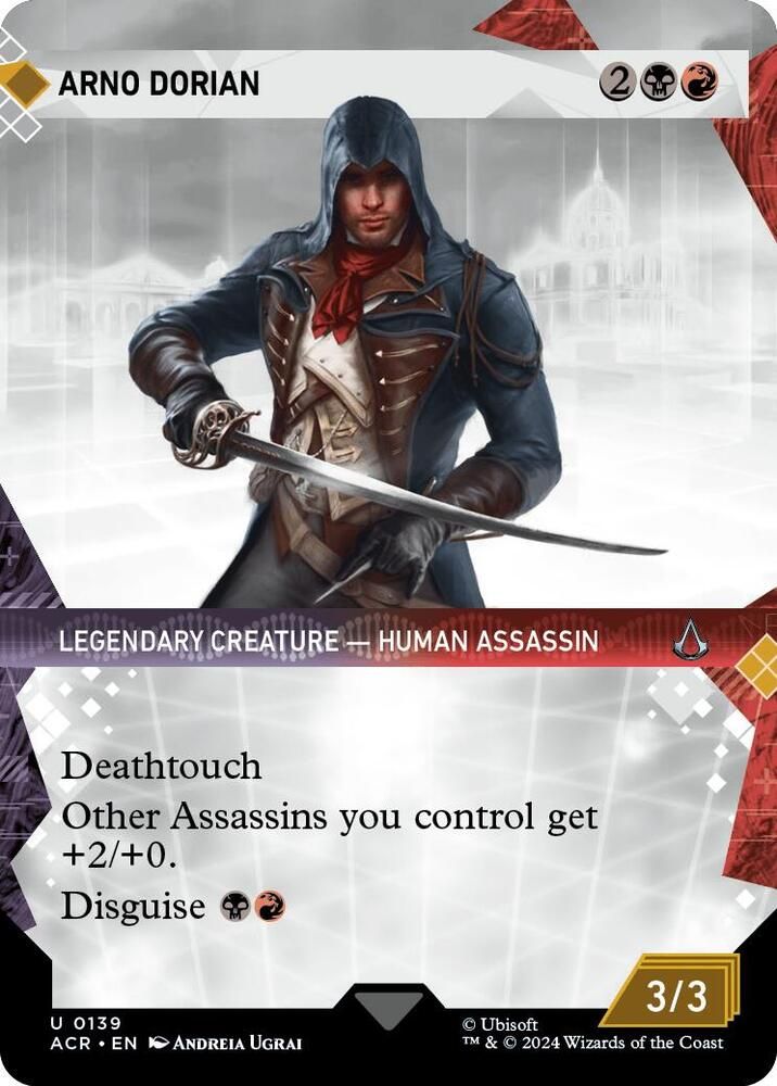 Arno Dorian (Showcase) - Universes Beyond: Assassin's Creed (ACR) Foil