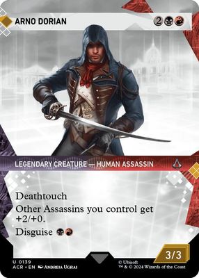Arno Dorian (Showcase) - Universes Beyond: Assassin's Creed (ACR) Foil