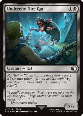 Undercity Dire Rat - FINAL FANTASY (FIN)