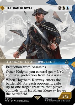 Haytham Kenway (Showcase) - Universes Beyond: Assassin's Creed (ACR) Foil