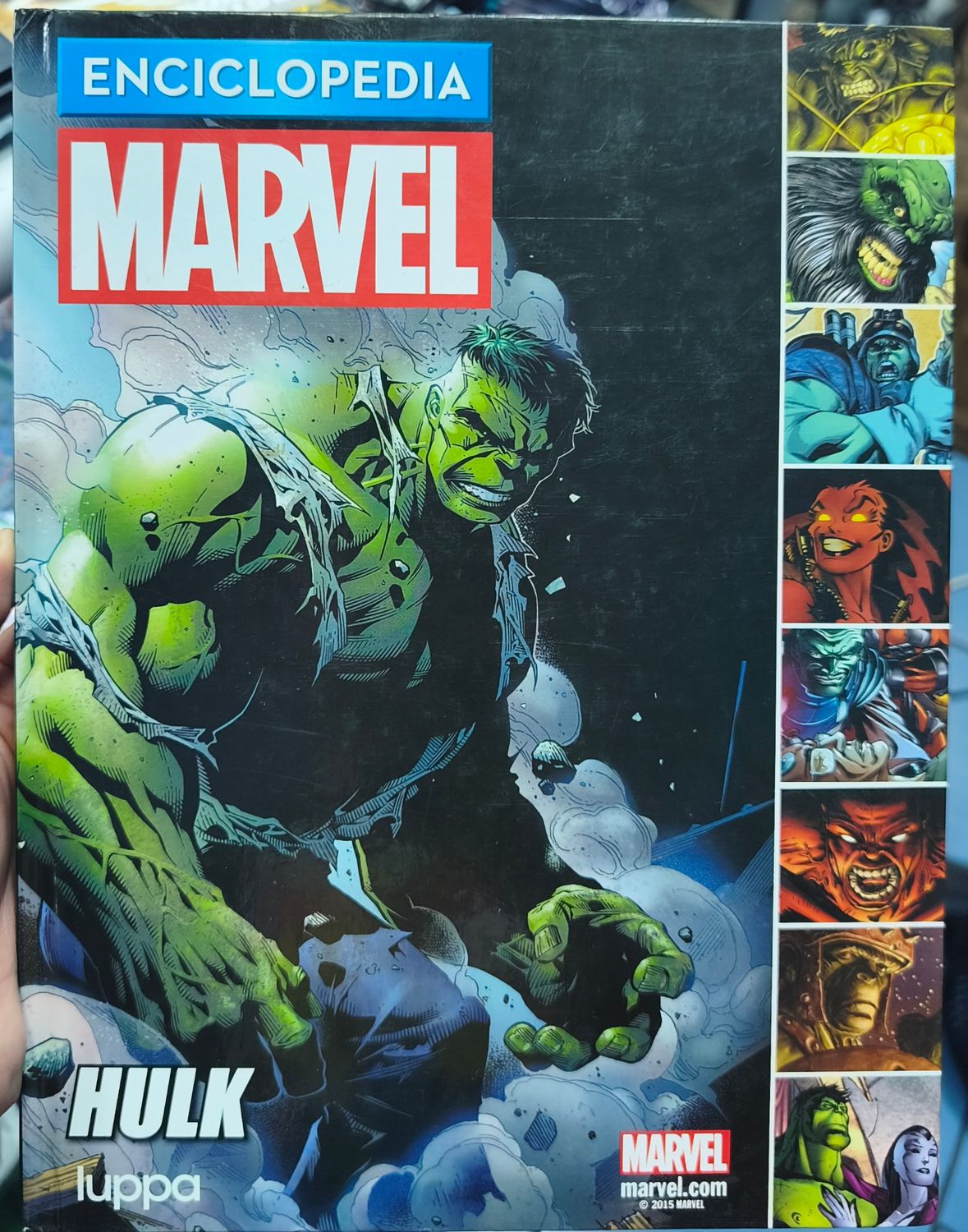 SJ6 Hulk Marvel Enciclopedia Tapa Dura