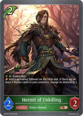 Hermit of Unkilling - BP15: Trial of the Omens (BP15) BP15: Trial of the Omens