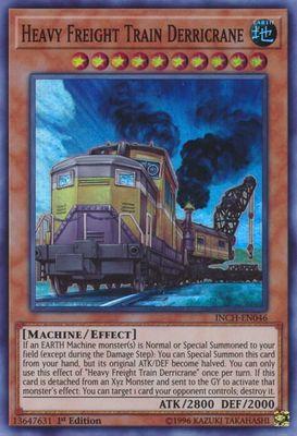 Heavy Freight Train Derricrane - The Infinity Chasers (INCH) Super Rare