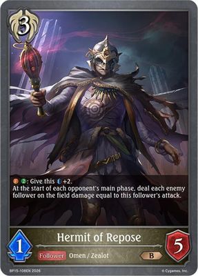 Hermit of Repose - BP15: Trial of the Omens (BP15) BP15: Trial of the Omens
