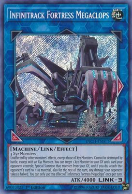 Infinitrack Fortress Megaclops - The Infinity Chasers (INCH) Secret Rare