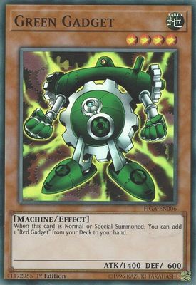 Green Gadget - Fists of the Gadgets (FIGA) Super Rare