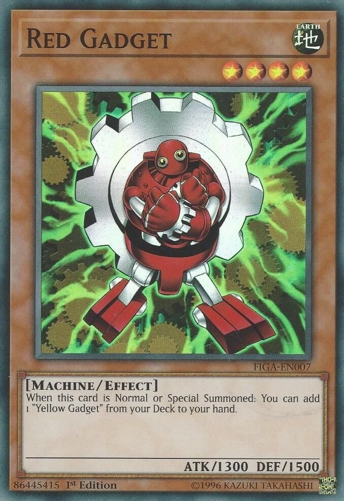 Red Gadget - Fists of the Gadgets (FIGA) Super Rare