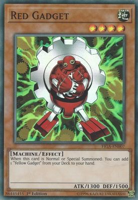 Red Gadget - Fists of the Gadgets (FIGA) Super Rare
