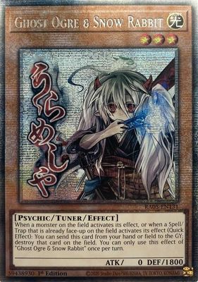 SJF Ghost Ogre &amp; Snow Rabbit (Starlight Rare) - Rarity Collection 5 (RA05) *Espanol*