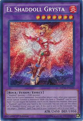 El Shaddoll Grysta - 2015 Mega-Tins Mega Pack (MP15) Secret Rare