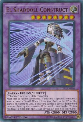 El Shaddoll Construct - Structure Deck: Shaddoll Showdown (SDSH) Ultra Rare