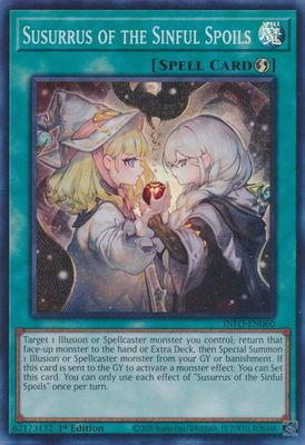Susurrus of the Sinful Spoils - The Infinite Forbidden (INFO) Super Rare