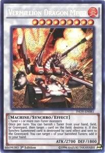 SJF Vermillion Dragon Mech - Invasion: Vengeance (INOV) Secret Rare