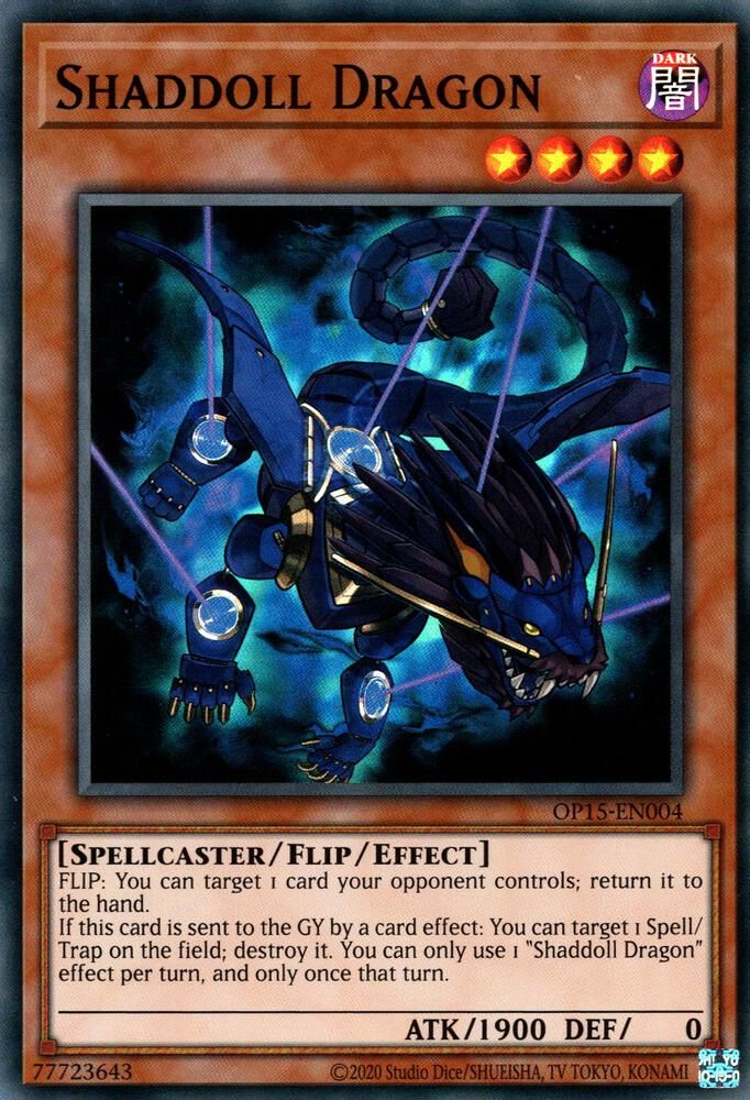 Shaddoll Dragon - OTS Tournament Pack 15 (OP15) Super Rare