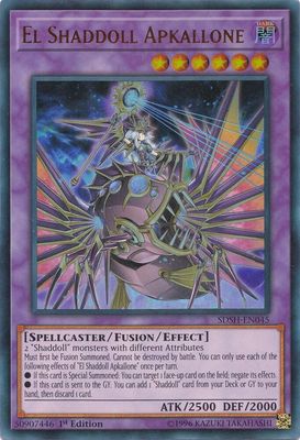 El Shaddoll Apkallone - Structure Deck: Shaddoll Showdown (SDSH) Ultra Rare