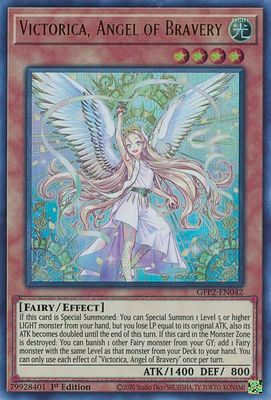Victorica, Angel of Bravery - Ghosts From the Past: The 2nd Haunting (GFP2) Ultra Rare