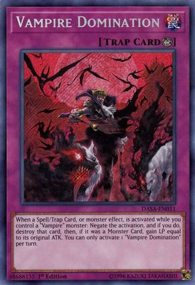 Vampire Domination - Dark Saviors (DASA) Secret Rare
