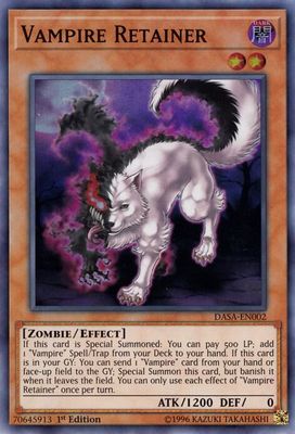 Vampire Retainer - Dark Saviors (DASA) Super rare