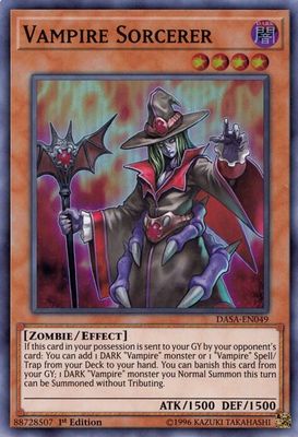 Vampire Sorcerer - Dark Saviors (DASA) Super Rare