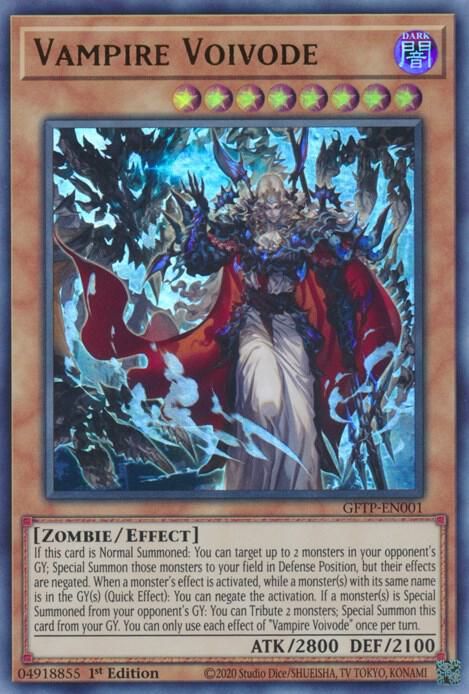 Vampire Voivode - Ghosts From the Past (GFTP) Ultra Rare