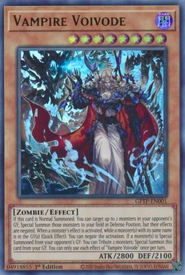 Vampire Voivode - Ghosts From the Past (GFTP) Ultra Rare