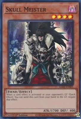 Skull Meister - RA02-EN005 - Super Rare 1st Edition Rarity Collection II Singles